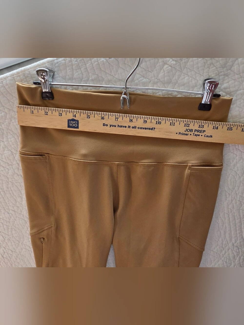 Calia High-Rise Tan Performance Leggings - Picture 14 of 16